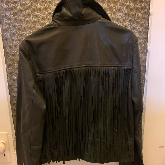 True religion leather jacket - Picture 2 of 4